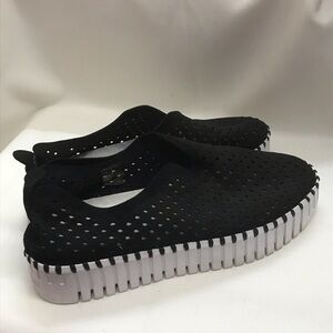 Ilse Jacobsen Tulip Shoes Women's Size 38/ 7.5 US Black Loafer Slip On